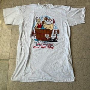 Vintage made in USA single stitch Christmas t-shirt